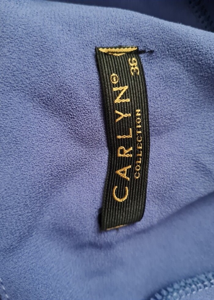 Ciçek desenli balon kol elbise  - Görsel 5