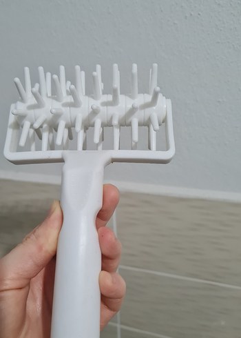 Pizza Hamur Delici, Pasta, Biskuvi Şekillendirici Rulo Beyaz - Görsel 3