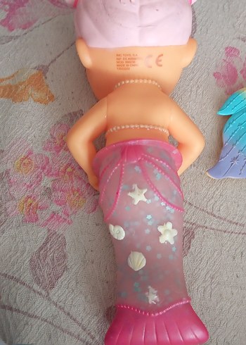 Barbie Pembe Deniz Kızı Bebek Oyuncak