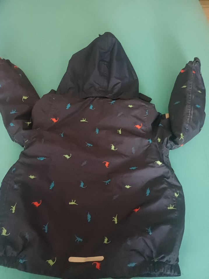 Erkek Çocuk Kahverengi Fermuarlı Yağmurluk - Görsel 5