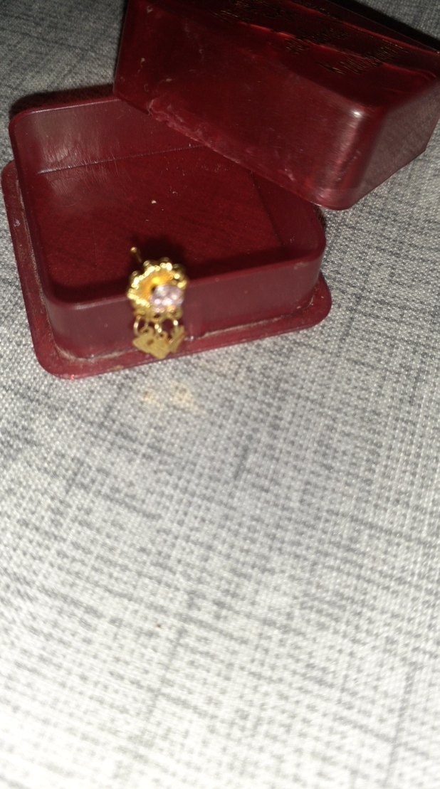 14 ayar altın geçirmeli piercing - Görsel 4