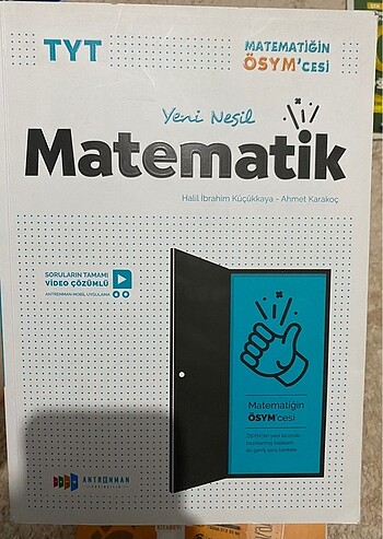 Antreman yayınları tyt matematik