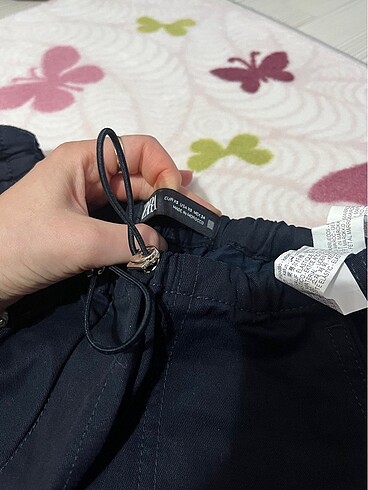 xs Beden siyah Renk ZAra paraşüt pantolon
