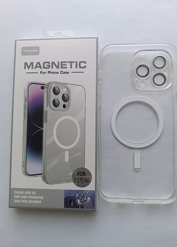 Apple Manyetik şeffaf Telefon Kılıfı