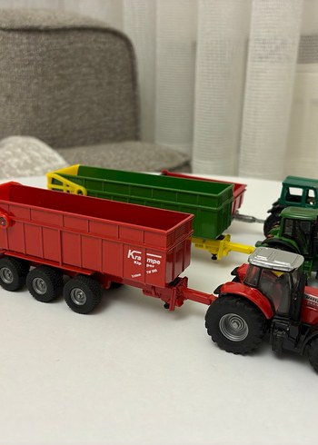 Siku majorette metal  traktör - Görsel 5