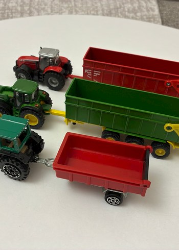 Siku majorette metal  traktör - Görsel 3