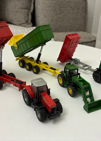 Siku majorette metal  traktör - Görsel 7