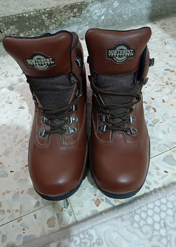 Kahverengi Deri Bağcıklı Erkek Bot - Görsel 2