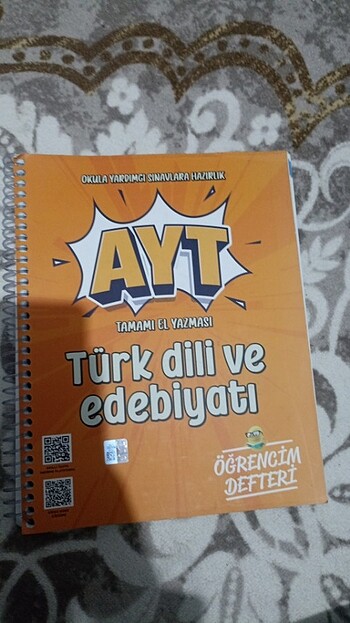 AYT öğrencim defteri 