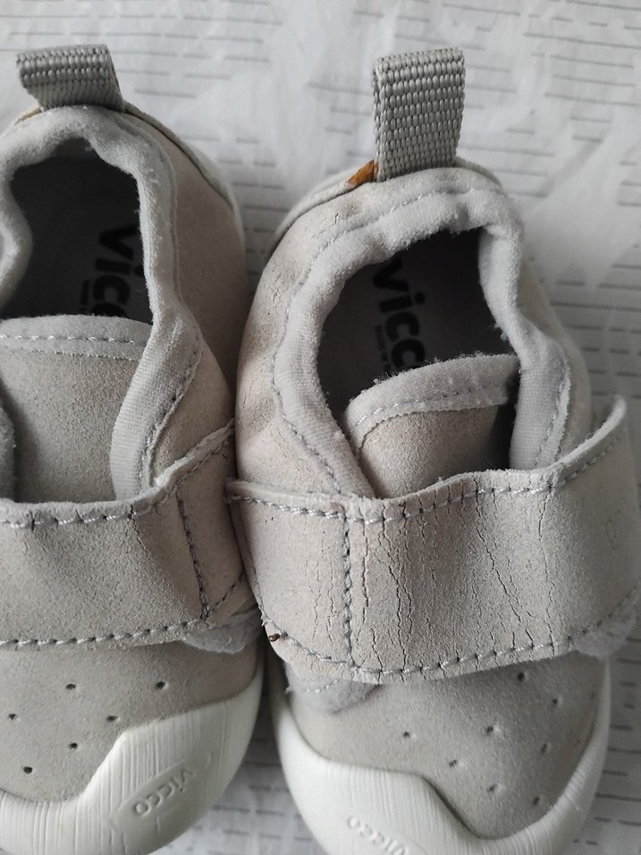 Gri Erkek Çocuk Sneakers Cırt Cırtlı - Görsel 4