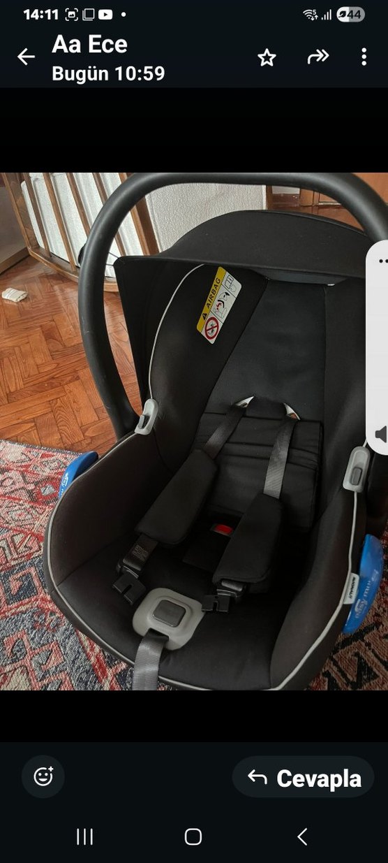 Siyah Bebek Oto Koltuğu - Görsel 2