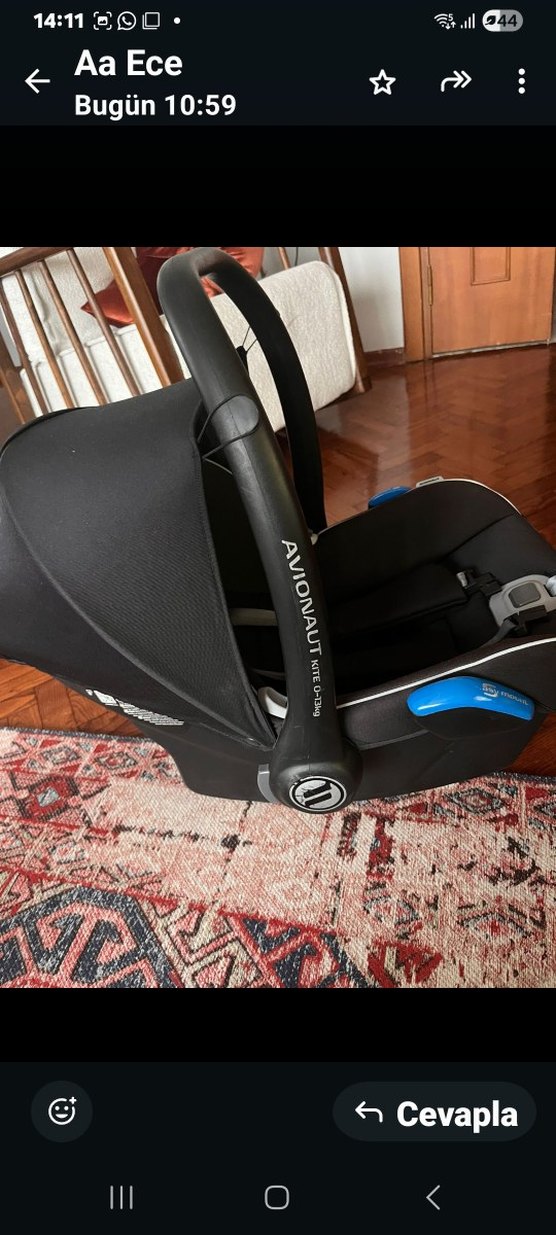 Siyah Bebek Oto Koltuğu - Görsel 5