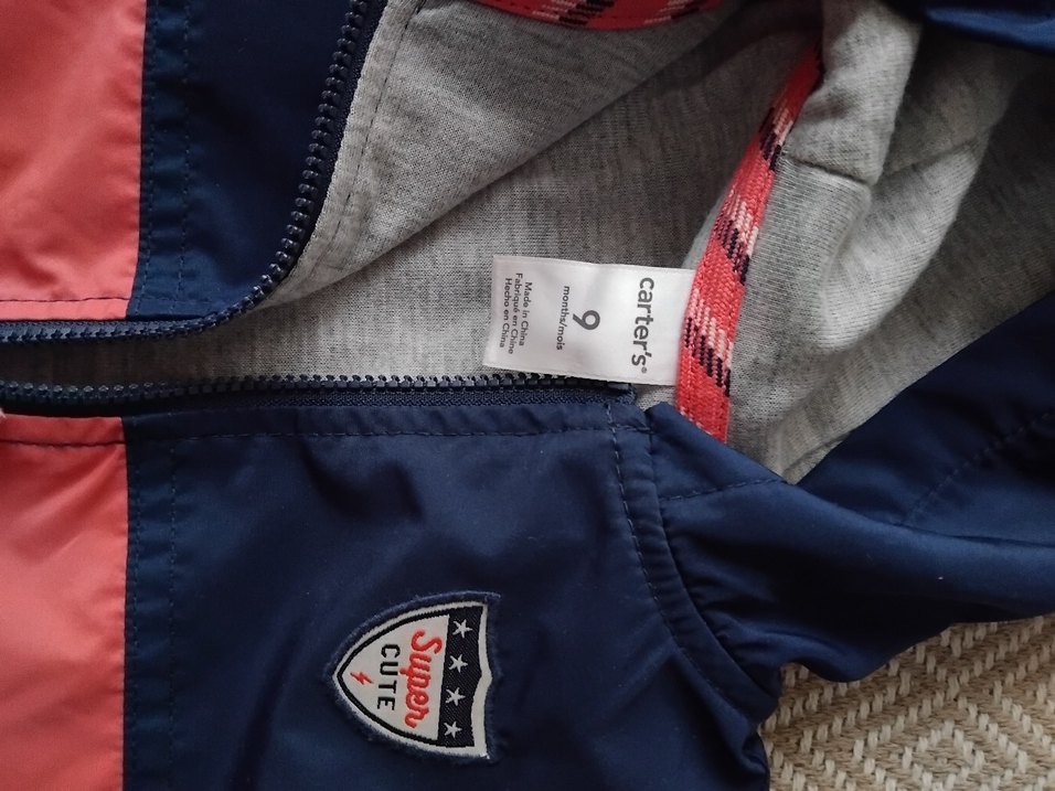 Erkek Çocuk Renkli Fermuarlı Yağmurluk - Görsel 3