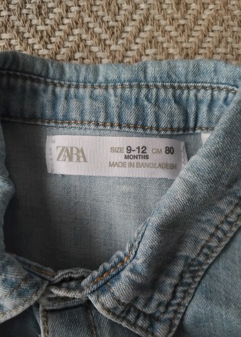 Gri Erkek Çocuk Denim Gömlek - Görsel 4