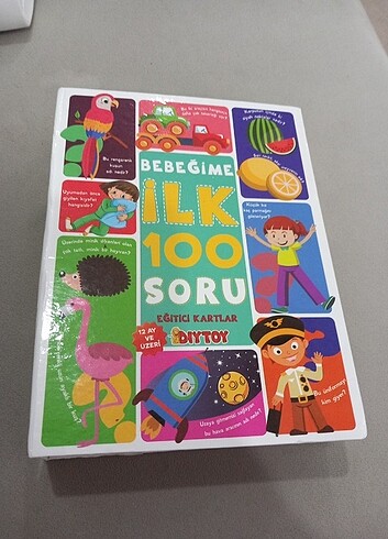 12 ay ve üzeri bebekler için 100 soru. 