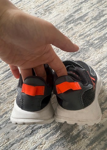 Adidas Erkek Çocuk Siyah Turuncu Spor Ayakkabı - Görsel 4