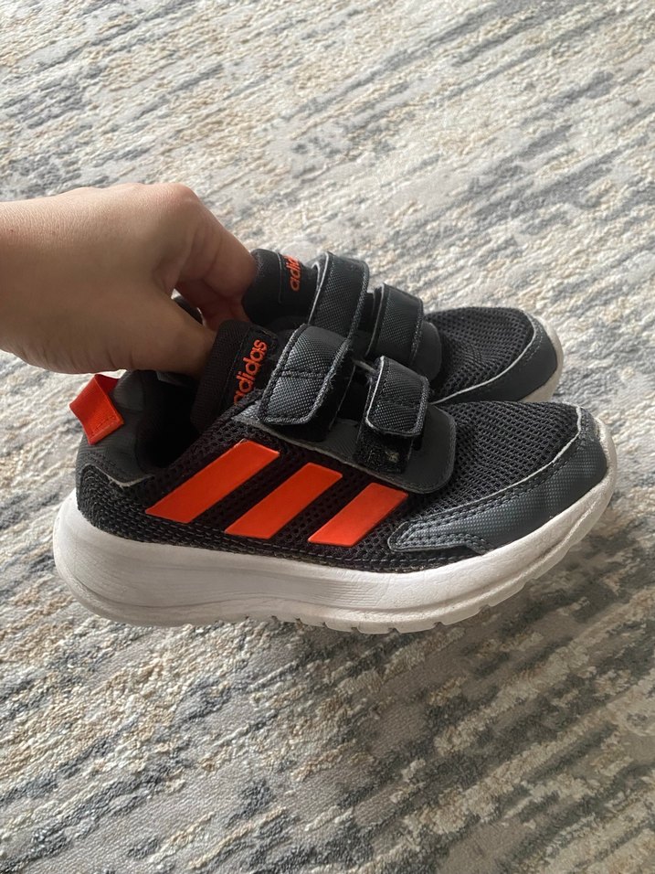 Adidas Erkek Çocuk Siyah Turuncu Spor Ayakkabı - Görsel 2