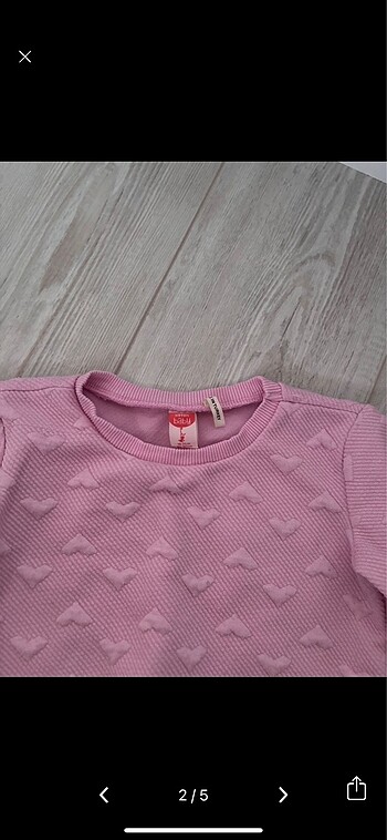 18-24 Ay Beden Koton baby kiz cocuk sweat