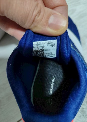 Erkek Çocuk Mavi Spor Ayakkabı Velcro - Görsel 5