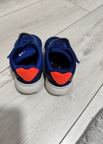 Erkek Çocuk Mavi Spor Ayakkabı Velcro - Görsel 2