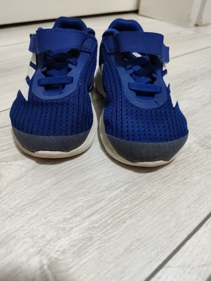 Erkek Çocuk Mavi Spor Ayakkabı Velcro - Görsel 3