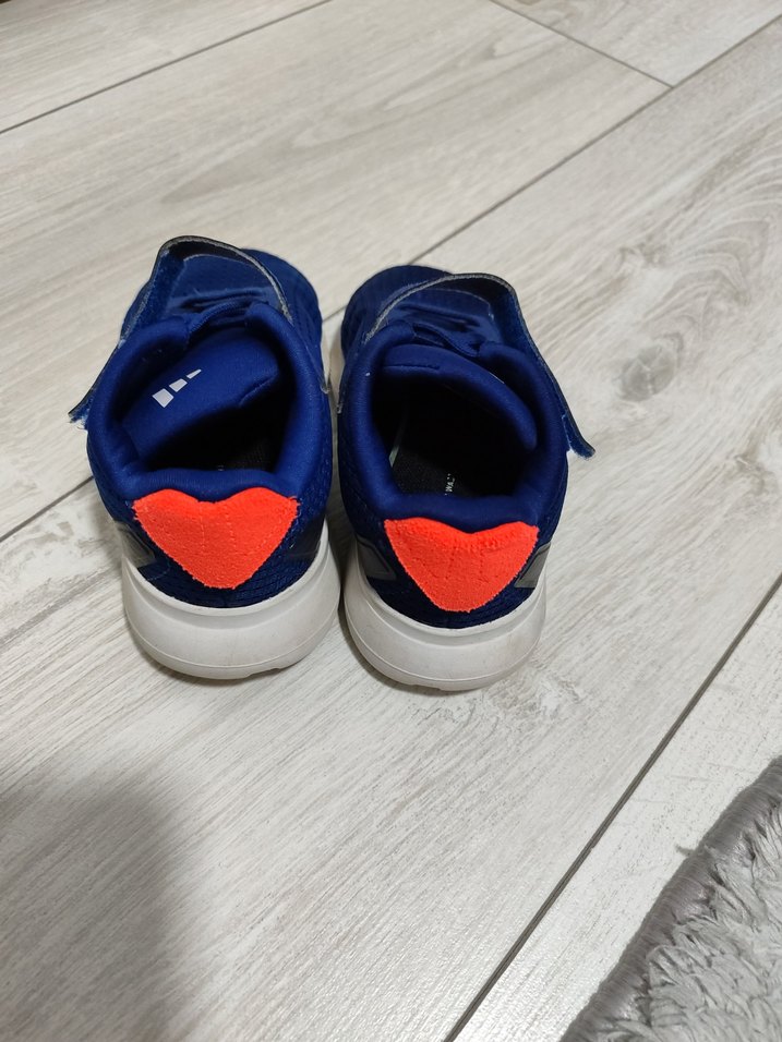 Erkek Çocuk Mavi Spor Ayakkabı Velcro - Görsel 2