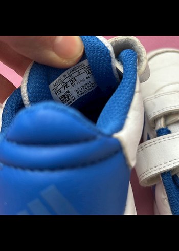 Erkek Çocuk Beyaz Cırt Cırtlı Spor Ayakkabı - Görsel 3