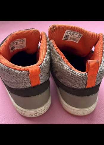 Erkek Çocuk Gri Kauçuk Cırtlı Bot - Görsel 2