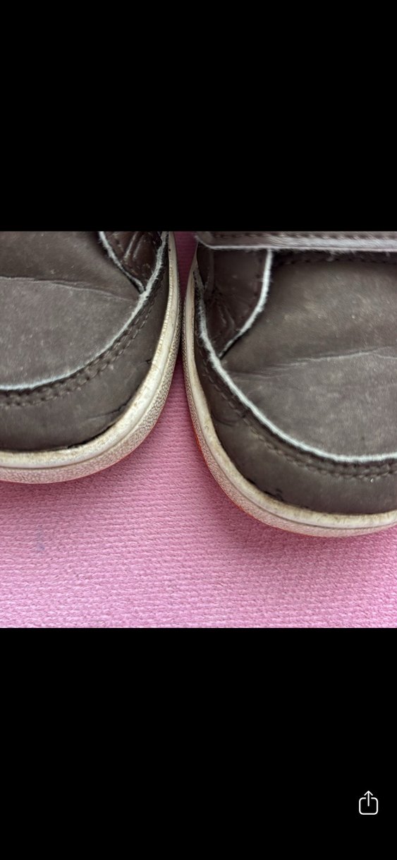 Erkek Çocuk Gri Kauçuk Cırtlı Bot - Görsel 3