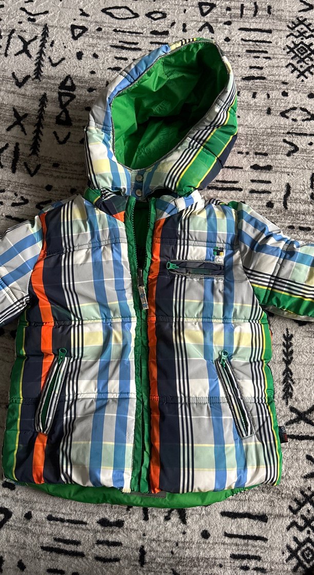 Çift taraflı Erkek Çocuk Mont - Görsel 5