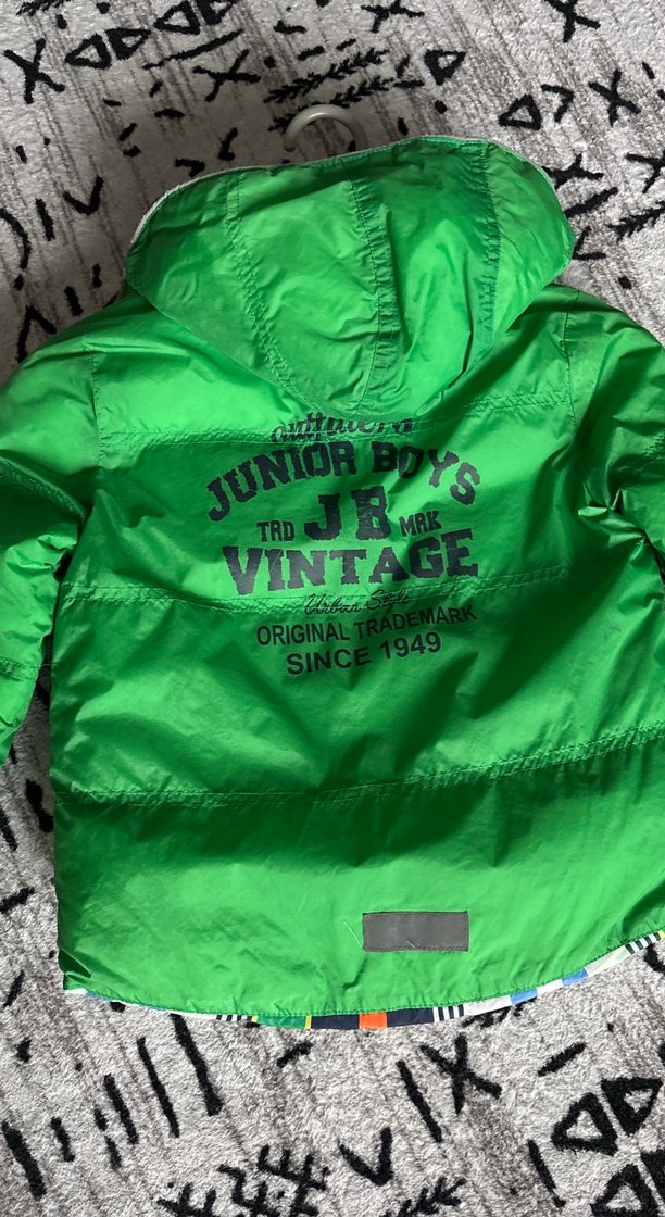 Çift taraflı Erkek Çocuk Mont - Görsel 3