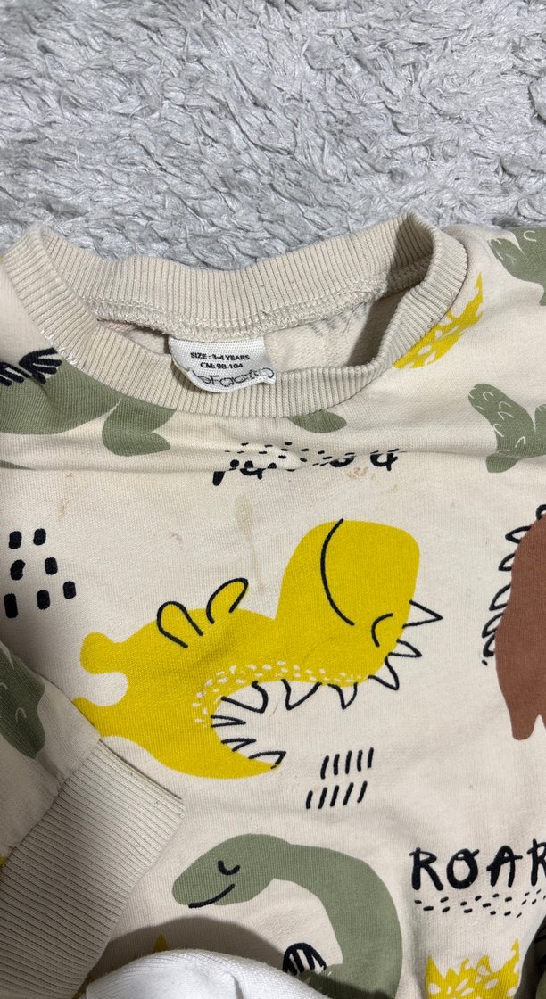 Uzun Kollu Erkek Sweatshirt - Rahat Kesim - Görsel 3