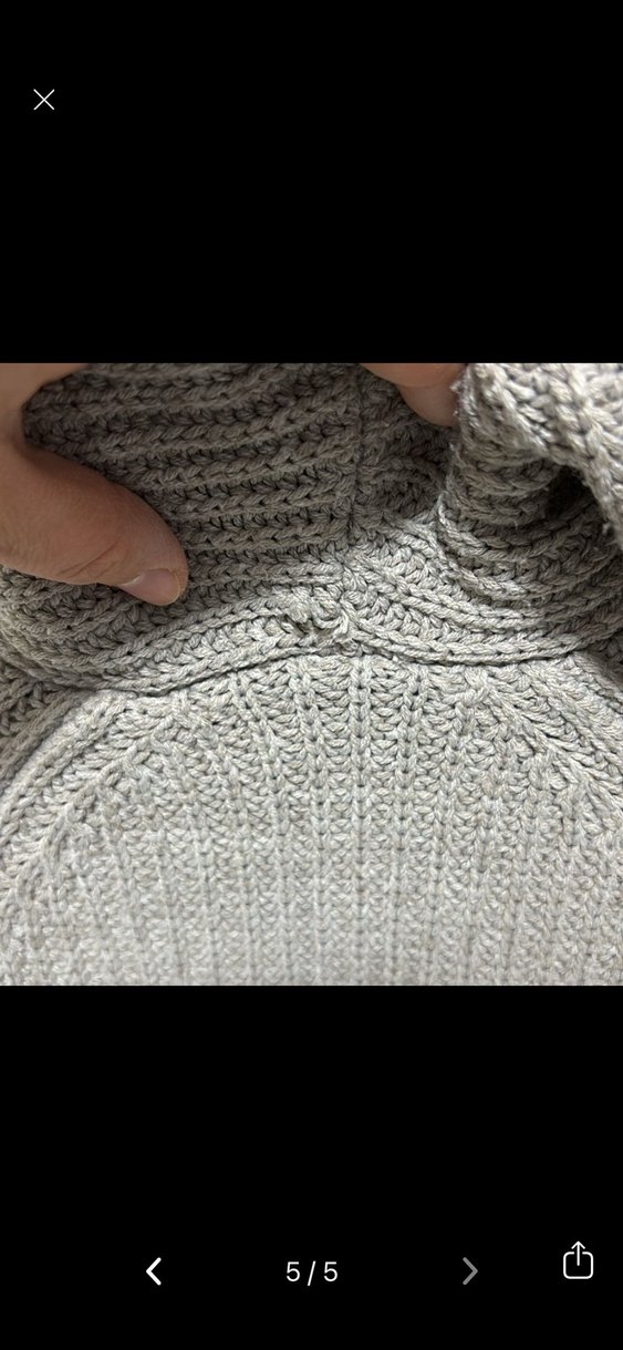 Gri Erkek Çocuk Örgü Detaylı Mont - Görsel 5