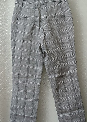 H&M Kadın Gri Kumaş Pantolon