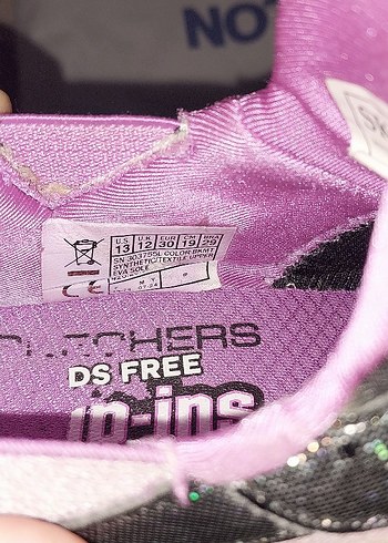 Kızlar için renkli bağcıklı ve cırt cırtlı spor ayakkabı - Görsel 4