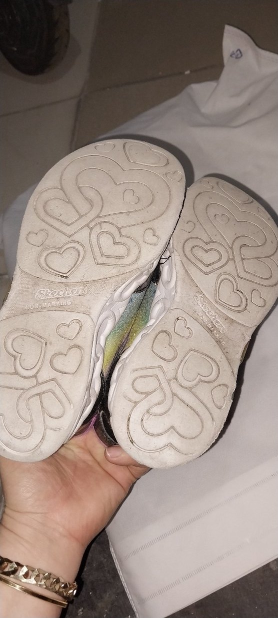 Kızlar için renkli bağcıklı ve cırt cırtlı spor ayakkabı - Görsel 5