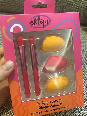 Eklips Fırça ve sünger seti