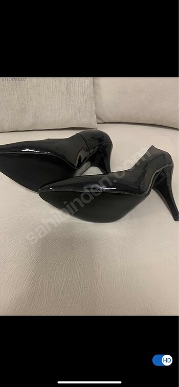 38 Beden siyah Renk Siyah Rugan stiletto
