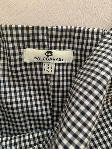 Polo Garage Strapless elbise