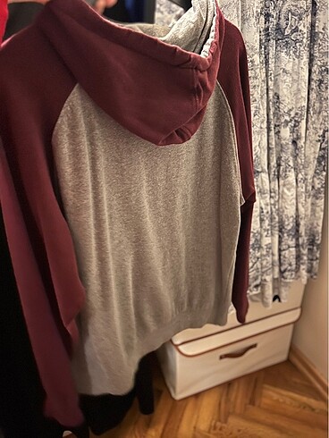 m Beden bordo Renk Hard Rock Sweatshirt