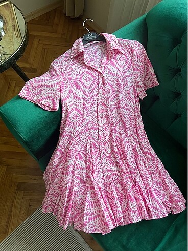 Zara Pembe Elbise