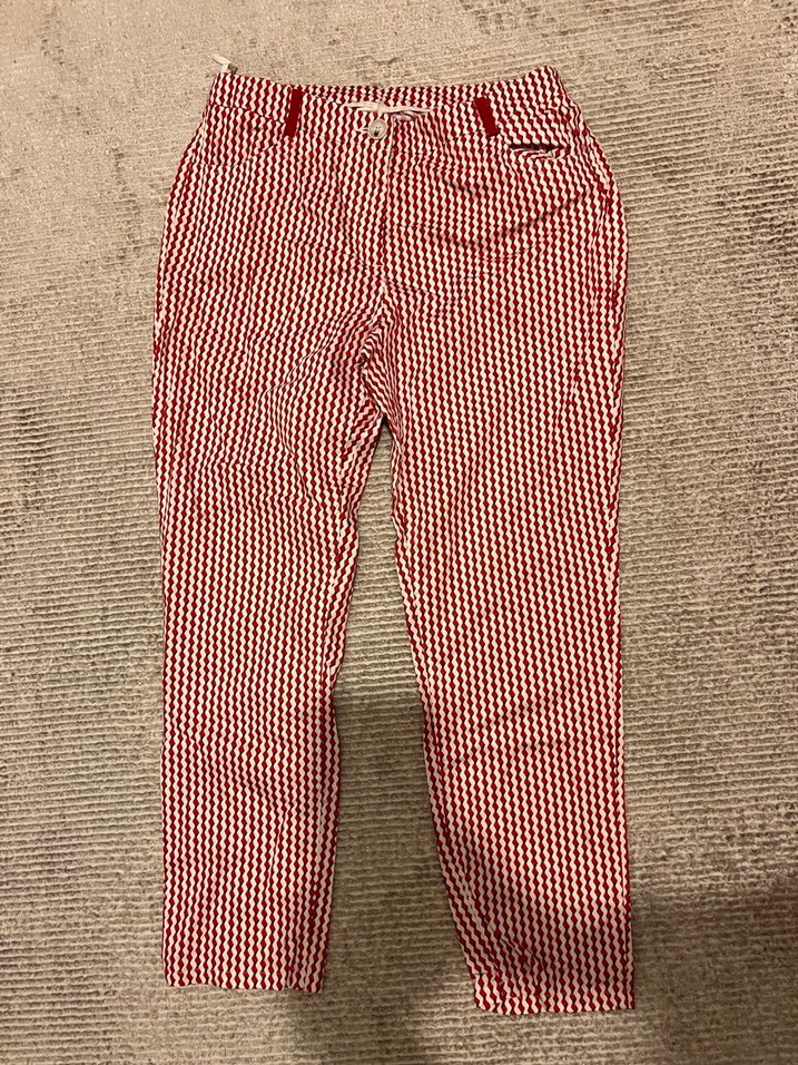 Yargıcı Desenli Cigarette Pantolon - Görsel 5