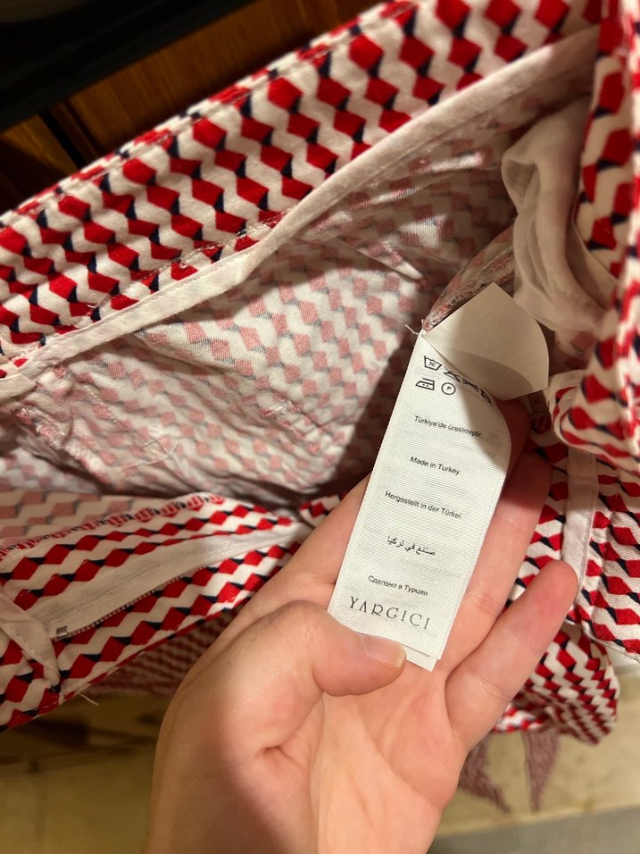 Yargıcı Desenli Cigarette Pantolon - Görsel 4