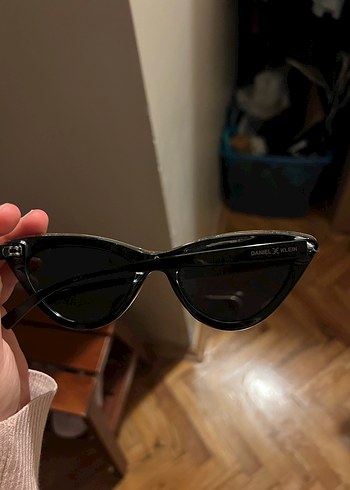 Daniel Klein Siyah Kedi Gözü (Cat-Eye) Güneş Gözlüğü - Polarize - Görsel 2