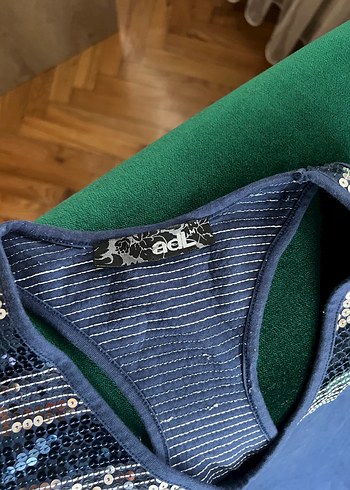 adL Payet Detaylı Marin Atlet - M Beden - Görsel 2