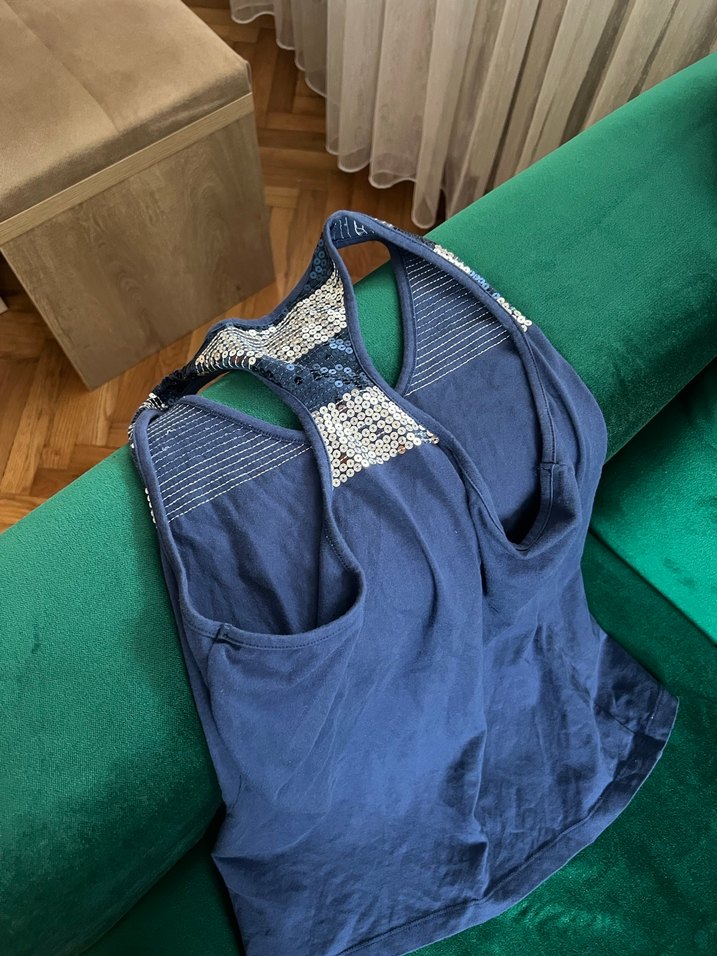 adL Payet Detaylı Marin Atlet - M Beden - Görsel 3