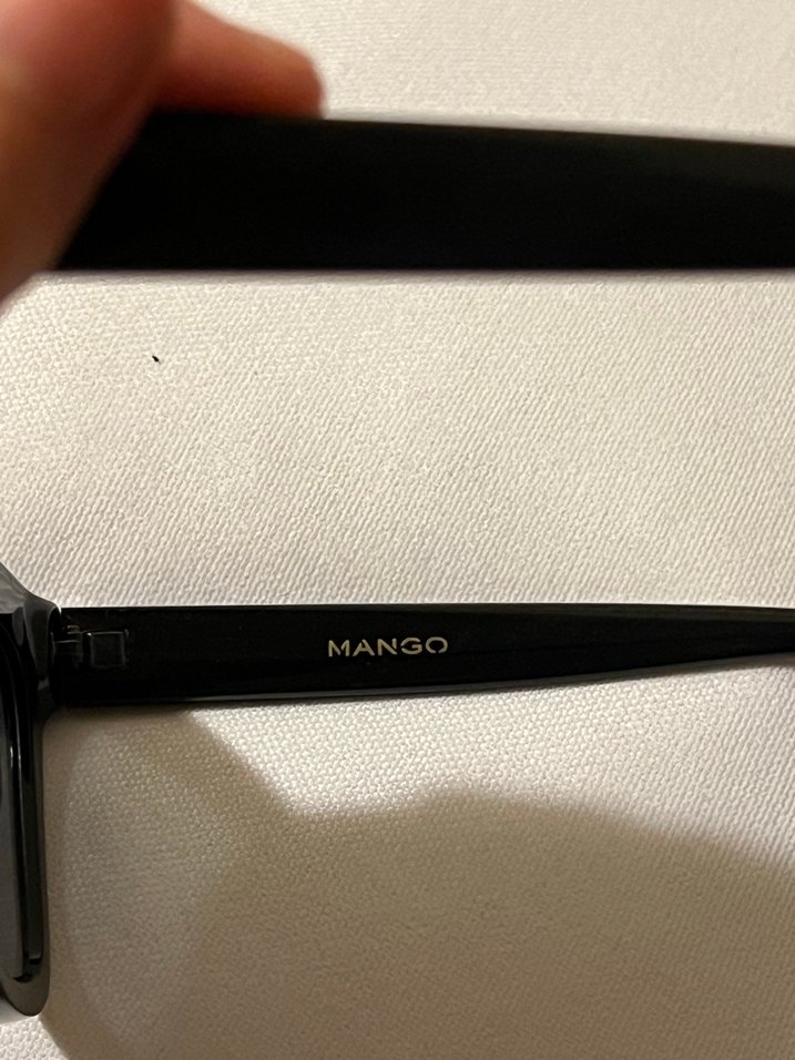  Mango Siyah Retro / Oversize Güneş Gözlüğü - Görsel 3