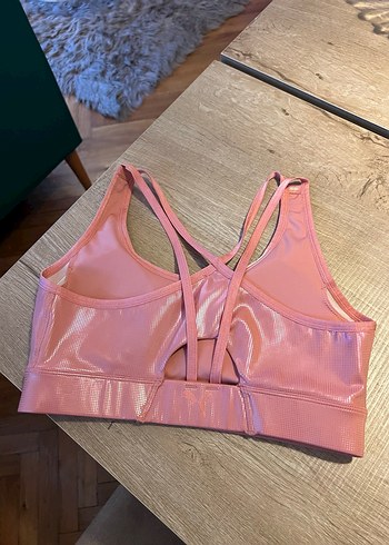 Parlak Pembe Sporcu Sütyeni - Görsel 2