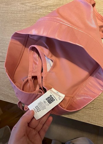 Parlak Pembe Sporcu Sütyeni - Görsel 5