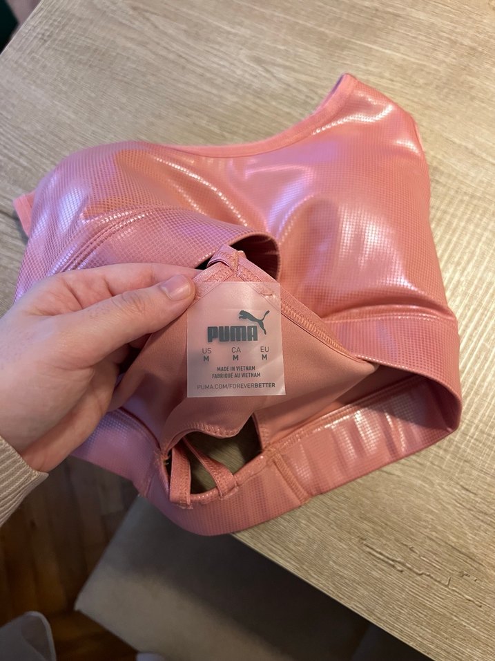 Parlak Pembe Sporcu Sütyeni - Görsel 4